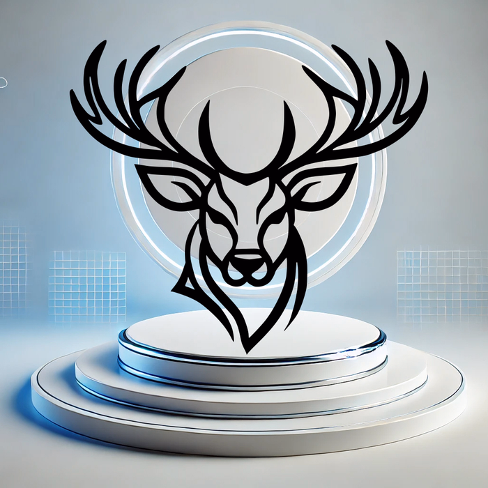 Line Art - Cerf