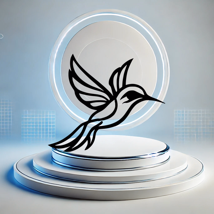 Line Art - Colibri