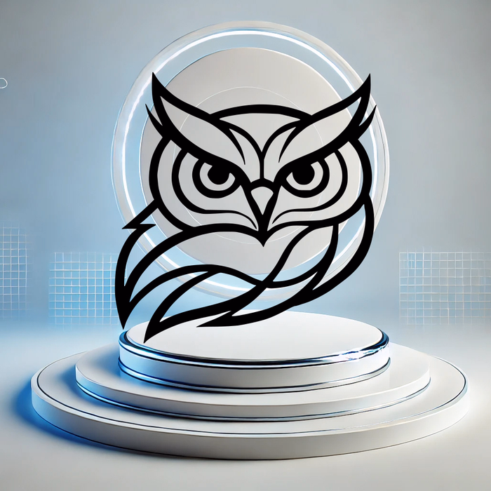 Line Art - Hibou 2