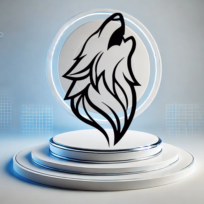 Line Art - Loup