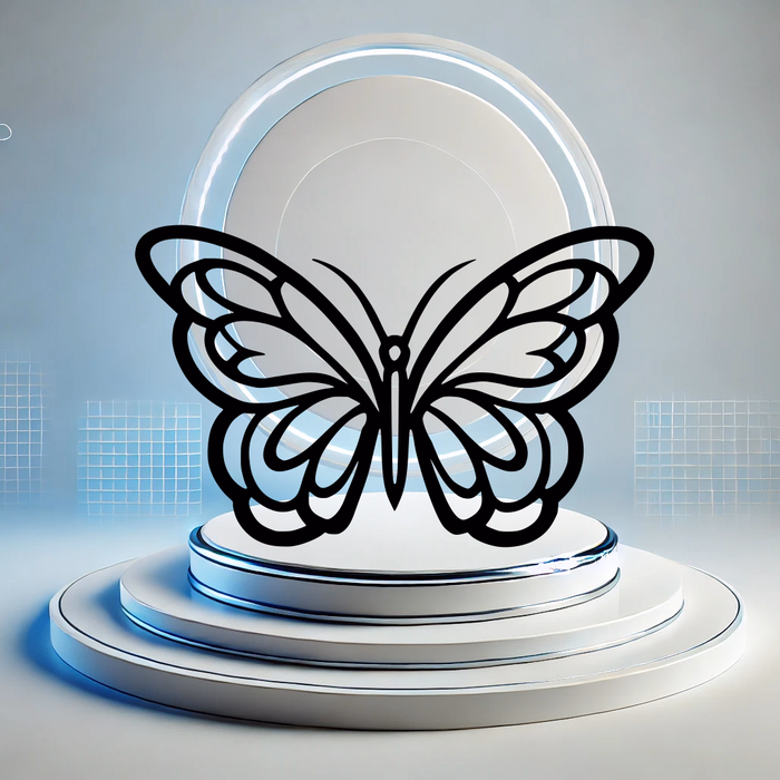 Line Art - Papillon